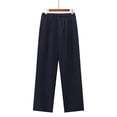 thumbnail image 2 of UAMVSH Big and Tall Men's Pants Elastic Waist Casual Full Length Pants Lightweight Baggy Pull on Pants for Everyday Wear, 2 of 5