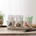 thumbnail image 3 of DEMDACO Dean Crouser Pretty Birds Watercolor Multicolored 11 x 4 Bamboo Composite Planter Pot Set, 3 of 5