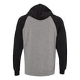 thumbnail image 4 of Independent Trading Co. Unisex Special Blend Raglan Full-Zip Hooded Sweatshirt Size up to 3XL, 4 of 5