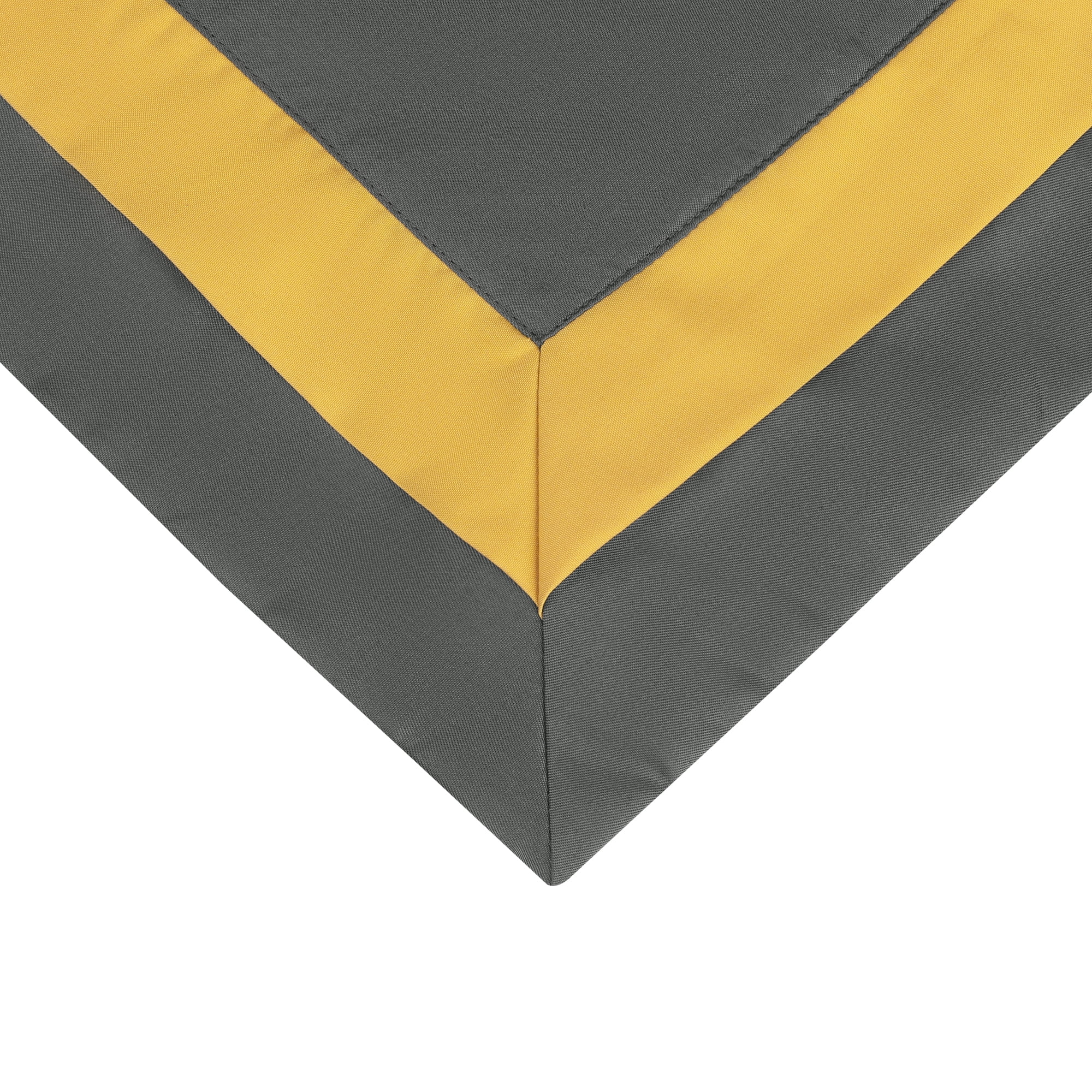 Unique Bargains Polyester Wrinkle Resistant Pillow Shams Set of 2 with Envelope Closure Queen Grey