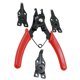 thumbnail image 1 of Alicates para Anillos de Seguridad 1, Alicates para Anillos de Seguridad, , Externos, para Automóviles, Furgonetas, Camiones, 2 Colores rojo Macarena Herramienta de clip de retención, 1 of 8
