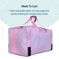 thumbnail image 5 of Wildkin Kids Weekender Duffel Bag for Boys and Girls, 22 Inch (Lilac), 5 of 8