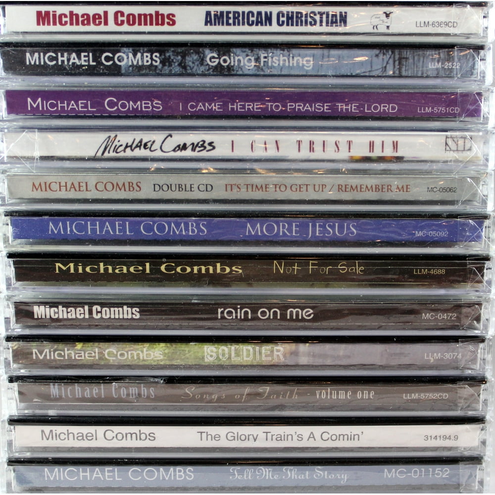 Michael Combs 12 SET NEW CDs Christian Southern Gospel Music Walmart