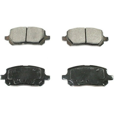 Front Brake Pad Set - Compatible with 2003 - 2007 Saturn Ion 2004 2005 2006