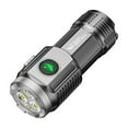 thumbnail image 2 of Meitianfacai Mini Fixed Focus High Brightness Flashlight With Portable Clip Design And Magnetic Suction Outdoor Three Bead Strong Light Flashlight 400MAH, 2 of 3
