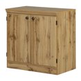 thumbnail image 2 of South Shore Morgan Small 2-Door Storage Cabinet, in Nordik Oak, 2 of 14