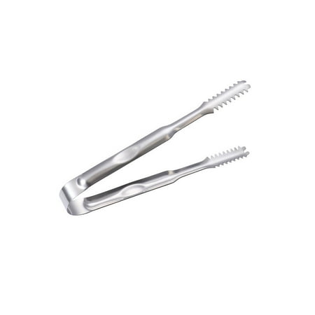 

Food Tongs Kitchen Stainless Steel Salad Serving Bread Meat Picnic Tong Portable Cafe Baking Serrated Polished Clip Tool 9 Inch