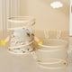 thumbnail image 2 of Cesto de ropa sucia plegable de pared | Cesto de gran capacidad con tapa | Tela impermeable para baño y hogar, 2 of 6