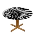 thumbnail image 3 of Acheng Round Tablecloth - The Perfect Table Decoration for Any Occasion 54-58, 3 of 8