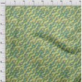 thumbnail image 4 of oneOone Rayon Teal Blue Fabric Abstracts Sewing Craft Projects Fabric Prints By Yard 56 Inch Wide, 4 of 5