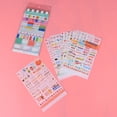 thumbnail image 1 of Moluckfu 2Ud Stickers De PVC Surtidos Transparentes Para Planificadores Calendarios Y Álbumes, 1 of 5