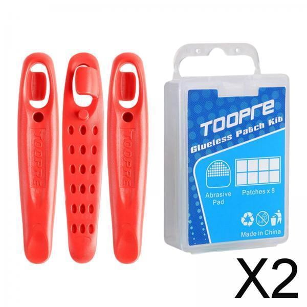 Kit de Reparación de Pinchazos DYNWAVEMX 2x8PCS Parche Para Neumáticos de Bicicleta