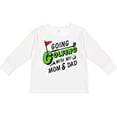 thumbnail image 3 of Inktastic Going Golfing with my Mom and Dad- kids golf Boys or Girls Long Sleeve Toddler T-Shirt, 3 of 5