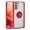 Red, variant on For Samsung Galaxy S22 5G / SM-S901 Impact Metal Ring Holder Stand Magnetic Car Mount Protective Hybrid Case Cover Red