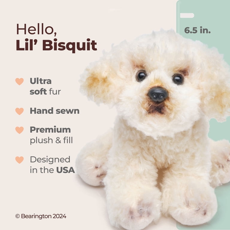 Realistic Poodle Dog Stuffed Animal – Lifelike Plush Toy Puppy Model For Kids, Collectors & Gift Giving