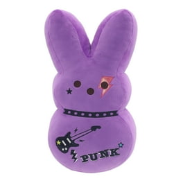 キャラクターグッズ peeps peeps Peeps Peep Easter 15in Emo Yellow Punk Rock Bunny Plush New