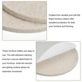 thumbnail image 3 of Uxcell Furniture Sliders, Round Self Adhesive Felt Furniture Pads, Floor Protectors for Furniture Feet 3.54'' 16Pcs, 3 of 5