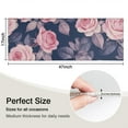 thumbnail image 5 of Pioneer Flower Floral Print Pattern Kitchen Rug Mat,Kitchen Runner Rugs Non Skid Washable,Decorative Kitchen Floor Mats for Kitchen,Sink,Laundry,17"X47", 5 of 5