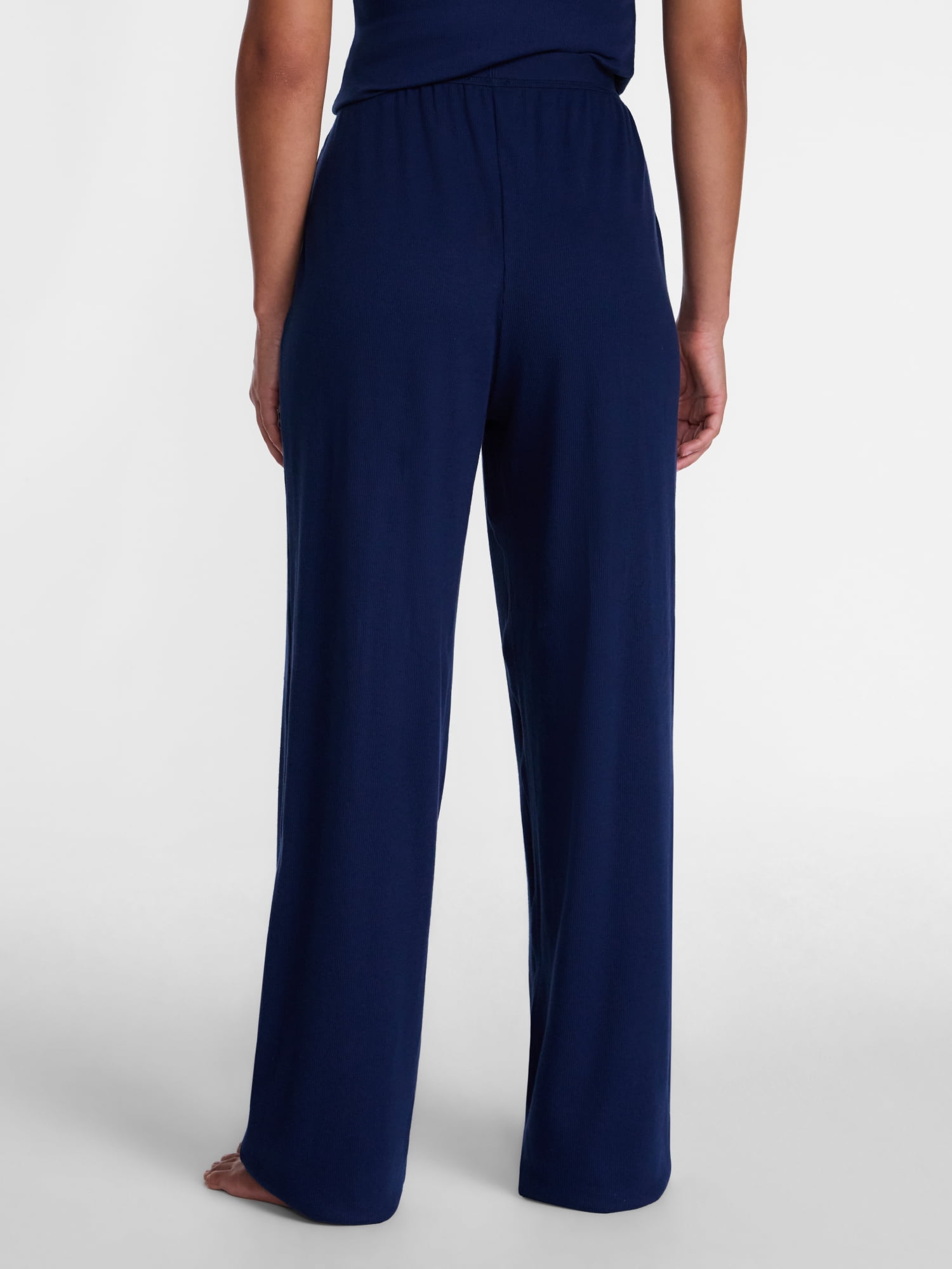 No Boundaries Cotton Stretch Ribbed Boxer Pants, Women's XS-XXXL