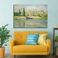 thumbnail image 2 of Claude Monet Canvas Wall Art Monet Saint Denis Framed Painting For Bedroom Livingroom Office, 2 of 6
