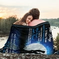 thumbnail image 4 of Gifts for Wife, Wedding Anniversary Birthday Gifts for Women, Romantic I Love You Present for Her, Christmas Mothers/Valentines Day Gift for Wives from Husband, to My Wife''s Blanket 60"X 50", 4 of 6