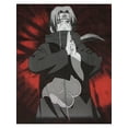 thumbnail image 6 of Naruto Men's Itachi Tie Dye Front And Back Print Adult Short Sleeve T-Shirt, 6 of 6