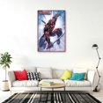 thumbnail image 2 of Deadpool - Framed Marvel Comics Poster (Attack) (Size: 25" X 37") (Red Plastic Frame), 2 of 6