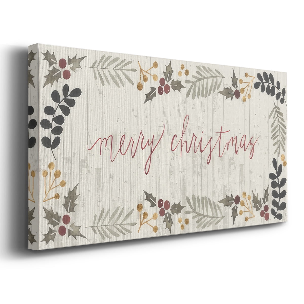 Christmas Wishes Collection C- Gallery Wrapped Canvas