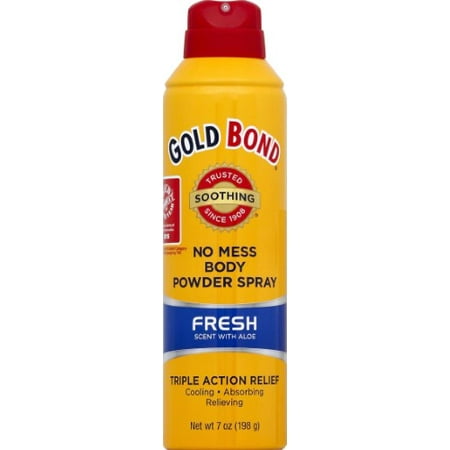 Gold Bond Fresh Triple Action Relief Powder Spray - 7 (Best Drugstore Mattifying Powder)
