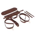 thumbnail image 3 of Dalazy 3x/Set PU Handbag Parts for DIY Weave Bag Sewing Handbag Accessories Coffee, 3 of 9