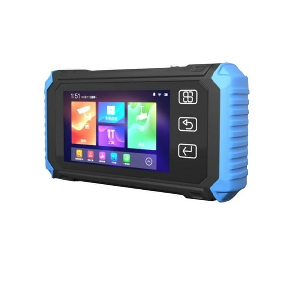 IP Camera Tester CCTV Tester 5.5 Inch IPS HD Full View Touch Screen Tester 8MP Analog Camera POE CVI TVI AHD Monitor Tester ,Video Surveillance Testing