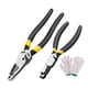 thumbnail image 1 of Alicates extractores de tornillos, alicates de electricista, herramienta manual antideslizante, extractor de tornillos dañados para reparación, extrae 6 pulgadas 9 pulgadas, 1 of 8