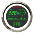 thumbnail image 2 of 85MM GPS Speedometer 0-299 Km/h LCD Digital GPS Speed Gau Trip ODO COG Fuel Level Voltmeter For Boat Marine Motorcycle, 2 of 5