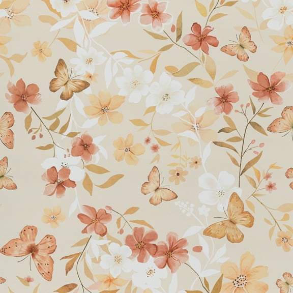 UMIGGEE Floral Wallpaper Multicolor Peel and Stick Wallpaper Self Adhesive Wall Paper 17.3-in x 118-in Contact Paper for Home Mural Wall Decor Wall Covering Old Furniture Renovation