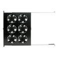 thumbnail image 6 of Eaton Tripp Lite Series Fan Tray for 19 in. Racks - 1U, 6 120V High-Performance Fans, 576 CFM, C14 Inlet - Rack fan tray - with 6 cooling fans - AC 120 V - 1U - 19", 6 of 6