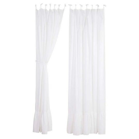 Vhc Brands Ellie Tie Top Curtain Panel Set Walmart Com