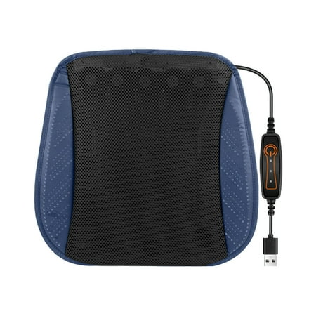 

Clearance! Seat Cushion Usb Fan Cushion Navy Blue Eight Sets of Fans Home Essentials Clearance Sale!