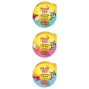 Meow Mix Savory Morsels Seafood Favorites Variety Pack, 2.75 oz Can (12 Pack)