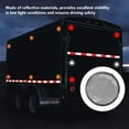 thumbnail image 3 of Round Reflectors Premium Visibility Enhancing Safety 6pcs for Mailboxes Driveway, 3 of 7