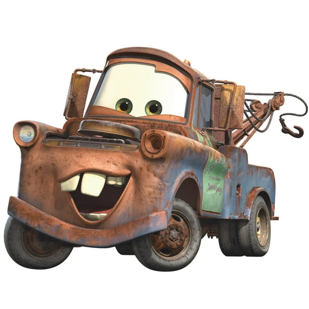 Adhesivo de pared RoomMates Disney Pixar Cars Mater Peel Stick