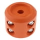 thumbnail image 2 of 3x ATV Winch Cable Gancho Tope Tope Tornillos de goma Amortiguador Naranja, 2 of 7