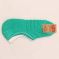 thumbnail image 2 of PUMXQ No Show Socks Socks for Sandals Ballet Flat Socks Ankle Socks Flat Socks Low Cut No Show Socks Women's No Show Socks Loafer Socks for Ballet Flats Green One Size, 2 of 3