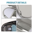 thumbnail image 3 of Tomshoo Espejo cosmético, Sun Visor Vanity R56 R60 2007-2014 Cubierta R55 R56 R55 R56 R60 Visor Espejo Sunshade Mirror Cubierta Buzhi Espejo Cosmético, 3 of 8