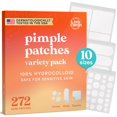 thumbnail image 1 of Parche para granos LivaClean 272 uds Pack variado de hidrocoloide, 1 of 9