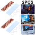 thumbnail image 1 of Disipador de calor WDOplteas para SSD M.2 2280 PCI-E NVME 2 uds con almohadilla térmica 6mm, 1 of 8