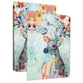 thumbnail image 6 of iPad 4 iPad 3 iPad 2-9.7 Inch [iPad 4th / 3rd / 2nd Old Model ] A1396 A1416 A1430 A1403 A1458 A1459 A1460 A1395 A1397 Printed Folio Magnetic Smart Protective Cover - Deer Print, 6 of 8