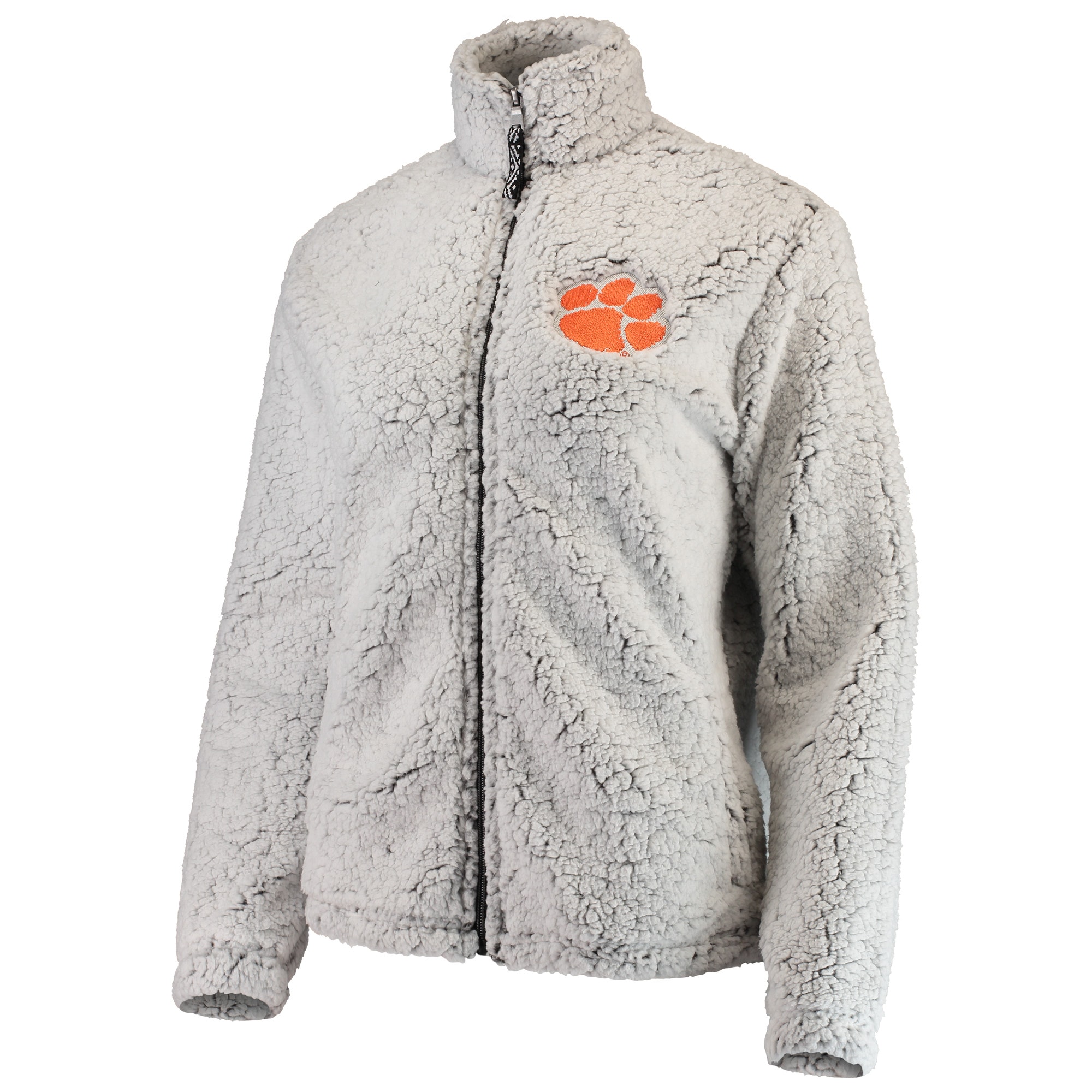 Women's Heathered Gray Clemson Tigers 