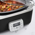 thumbnail image 6 of GreenPan 6-Quart, 14-in-1 Slow Cooker, Family Size, Ceramic Nonstick, Dishwasher Safe Parts, Black, 6 of 11