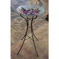 thumbnail image 4 of Garden Metal Hourglass Shape Bird Bath Stand for Outdoors | Fits up to 18" Diameter Bowls | Weatherproof Easy Assembly | 4 Stable Legs for Garden Patio Outside, 4 of 5