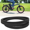 thumbnail image 1 of Rubber Drive Belt, High Temperature Resistant Low Elongation Folding Bike Drive Belt Flexure Resistance  for Weeders for Modification, 1 of 7